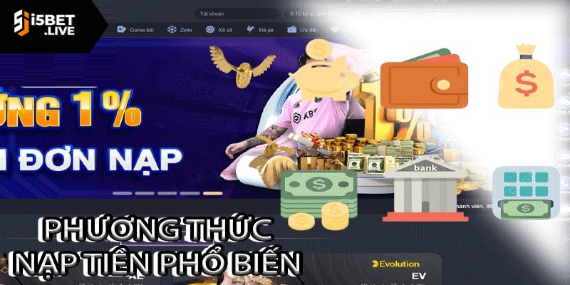 Nạp Tiền I5bet Thực Hiện Nhiều Phương Thức Khác Nhau Nạp I5bet thuận lợi bằng thẻ cào