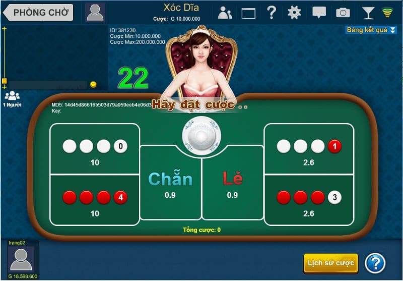 Dễ dàng cá cược xóc đĩa online dành nhiều phần thưởng khủng